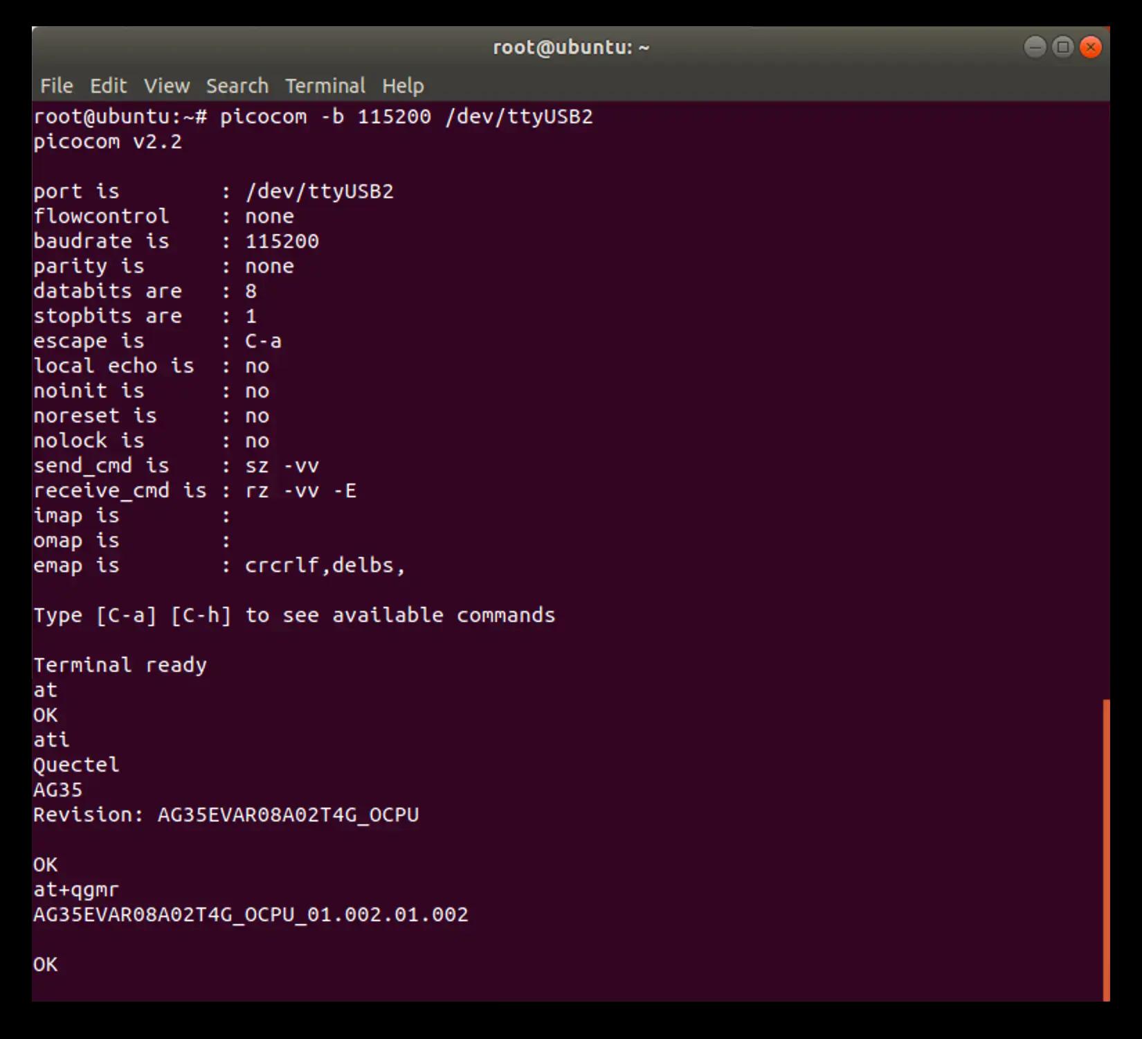 Quectel Linux USB Drivers Troubleshooting