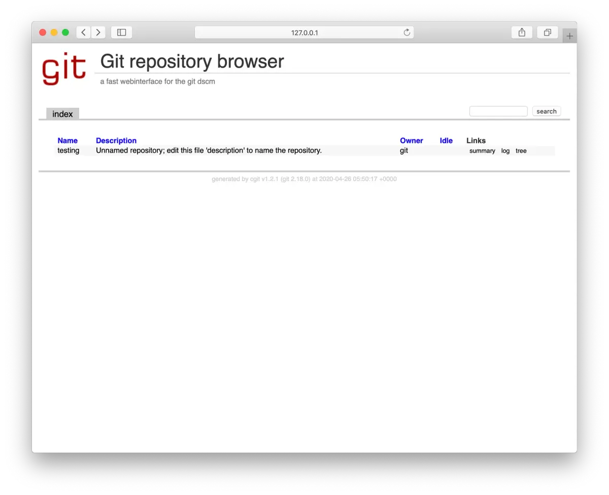 Gitolite-Cgit: SCM Server Docker Image